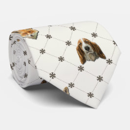 Bassethund & räv slips