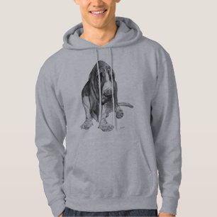 Bassethund Tröja Med Luva