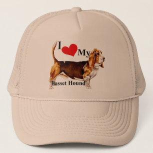 Bassethund Truckerkeps