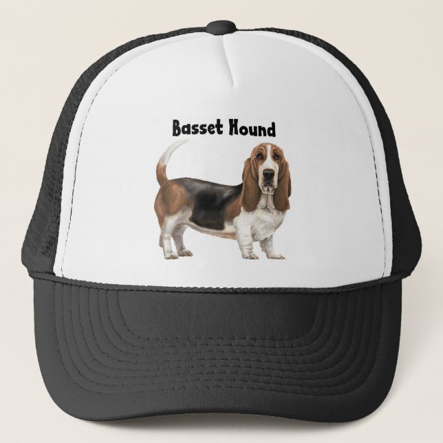 Bassethund Truckerkeps (Framsida)