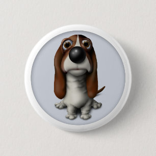 Bassethunden knäppas BH1 Knapp