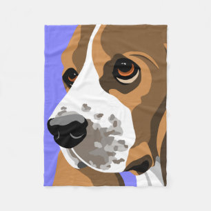 Bassethundgåvor Fleecefilt