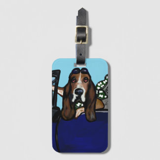 BASSETHUNDGOLFARE BAGAGEBRICKA