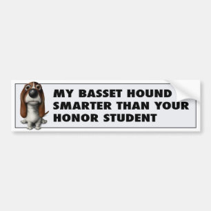 Bassethundheder BH1 Bildekal