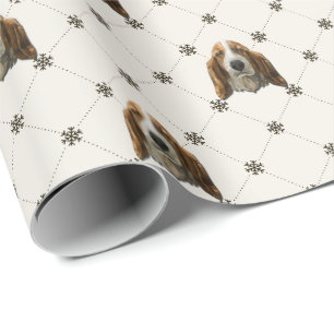 Bassethundjul Presentpapper