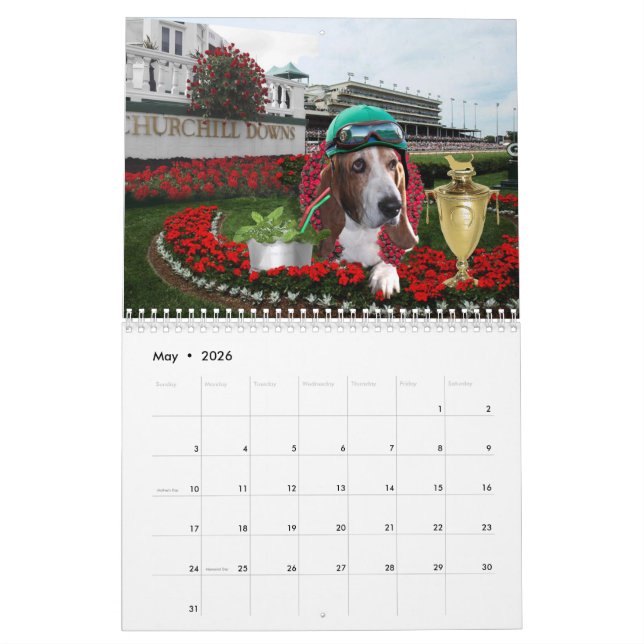 Bassethundkalender Kalender (May 2026)