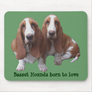 Bassethundkompisar Mousepad Musmatta
