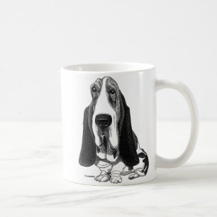 Bassethundmugg Kaffemugg