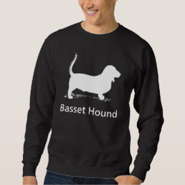BassethundSilhouette Långärmad Tröja