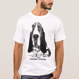 BassethundT-tröja Tee Shirt