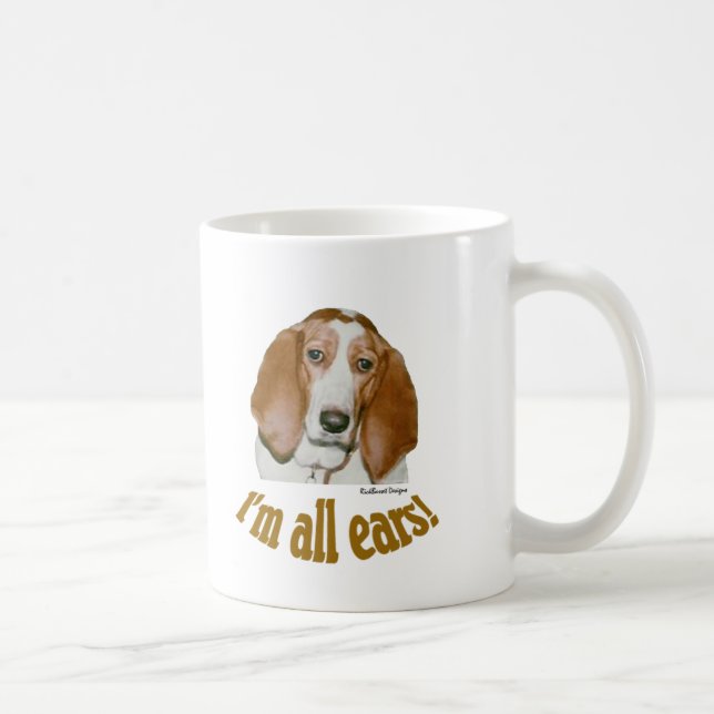 Bassetöron Kaffemugg (Höger)