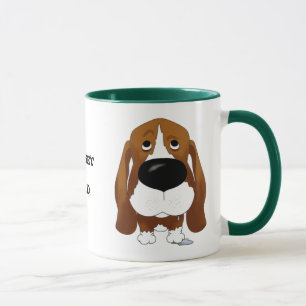 Bassetpappamugg Mugg