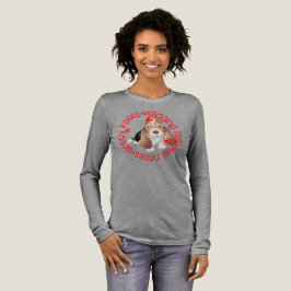 Bassett Hound, Sloppy Kisses B&C long. T Shirt