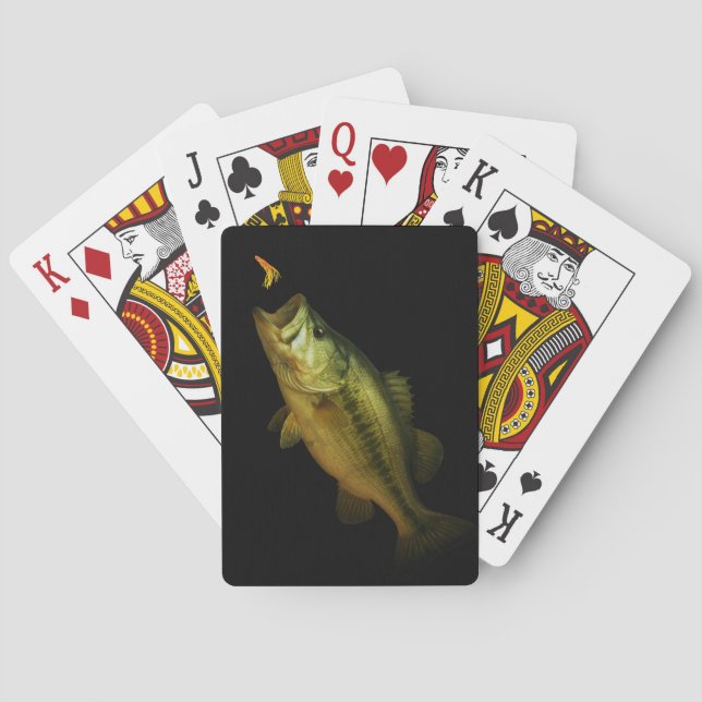 Bassfiske Casinokort (Baksidan)
