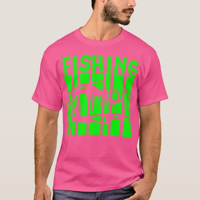 Bassfiske T Shirt (Framsida)