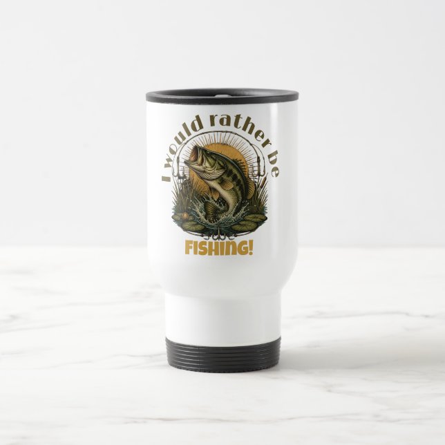 Bassfiskepresent | Largemouth Bassfiske  Resemugg (Center)