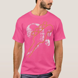 Bassguitarhals med Bass Clef for Bass Players Ban T Shirt