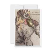 Bassies födelsedagskort