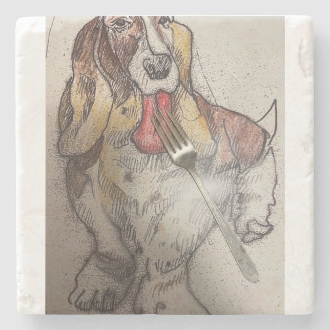 Bassies gaffel stenunderlägg (Framsidan)