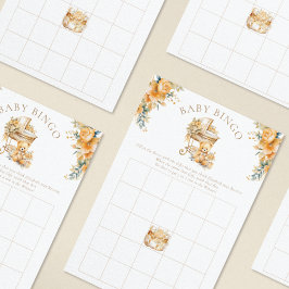 Bassinet Baby Shower Bingo Game