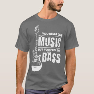 Bassistance Gift Music Quote Bass T Shirt
