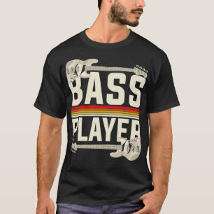 Bassistance Guitar Player Bass Guitar T Shirt