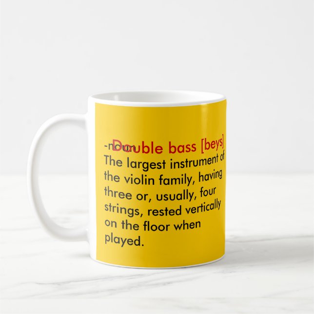 basslove kaffemugg (Vänster)