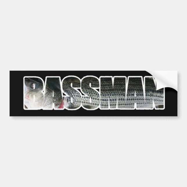 Bassman bildekalMÖRK Bildekal (Framsidan)