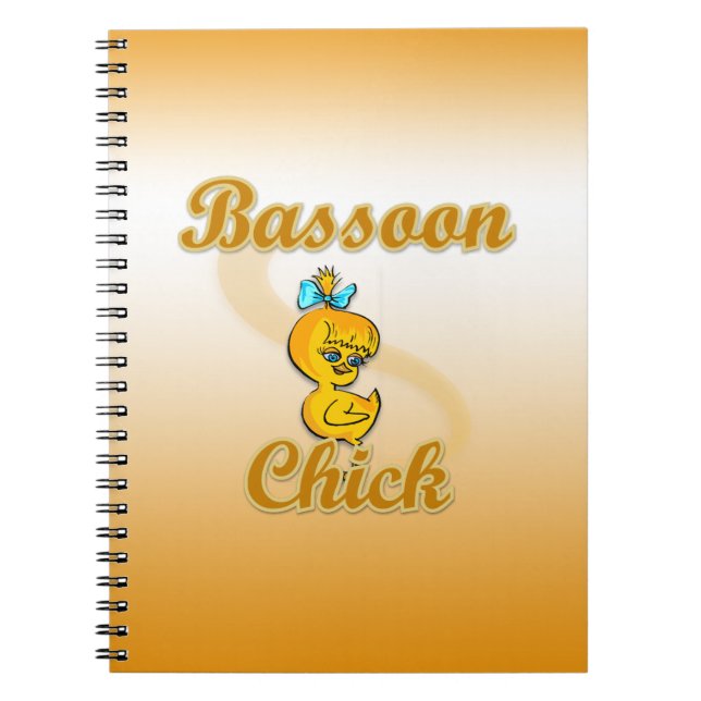BasSnart-Chick Anteckningsbok Med Spiral (Framsidan)