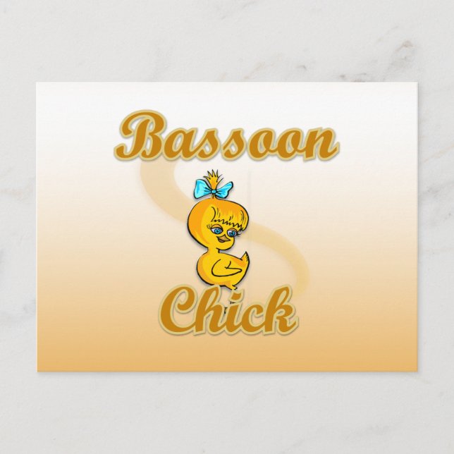 BasSnart-chick Vykort (Framsida)
