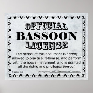 BasSnart-licens Poster