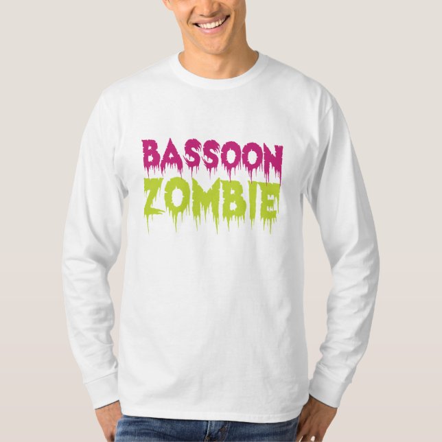 BasSnart Zombie Tee Shirt (Framsida)