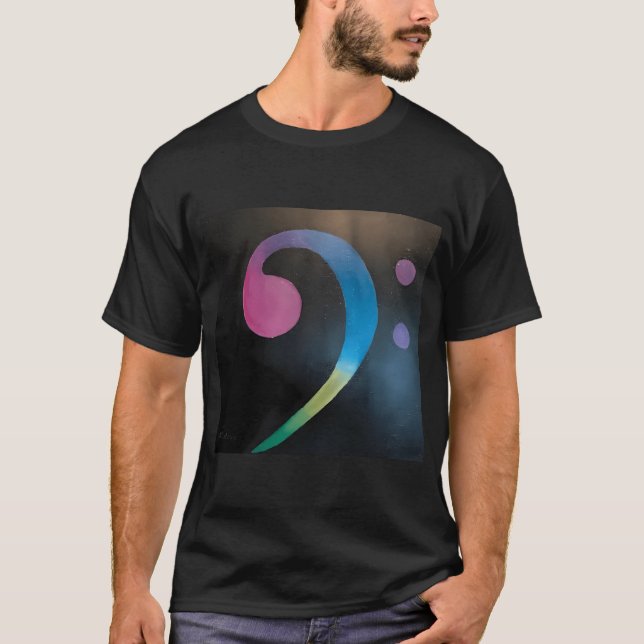 Bassnyckel T Shirt (Framsida)