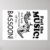Basson känner musiken