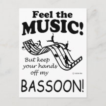 Basson känner musiken