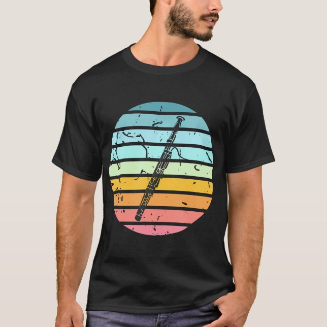 Basson Player Band och Orchestra Bassoonist T Shirt (Framsida)
