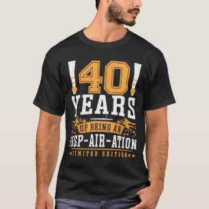 Basson Player Birthday 40 Years T Shirt