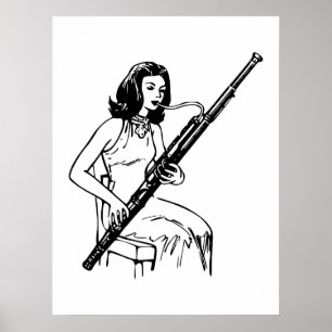 Basson Player Poster