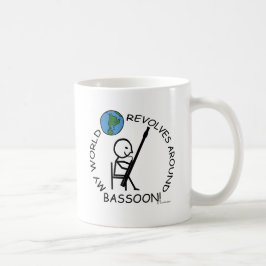 Basson - World Revolves runt Kaffemugg