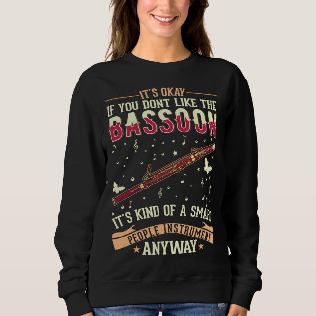 Bassoon Bassoon Player T Shirt (Framsida)