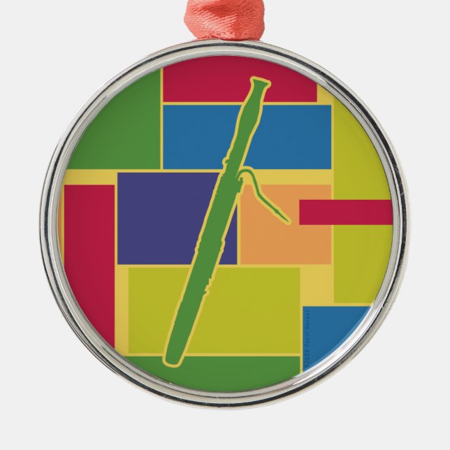 Bassoon Colorblocks Ornament (Framsidan)