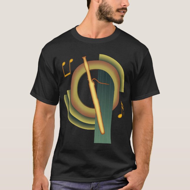 Bassoon Deco Tee Shirt (Framsida)
