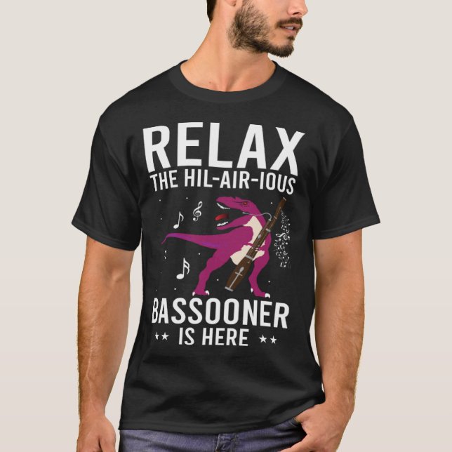 Bassoon Reed for Bassoonist and Bassoon Orchestra  T Shirt (Framsida)