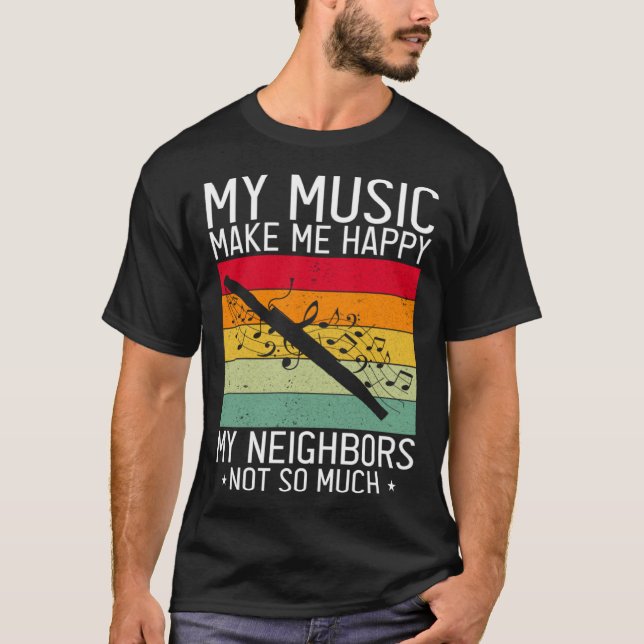 Bassoon Wind Instrument Quote for Bassoonist T Shirt (Framsida)