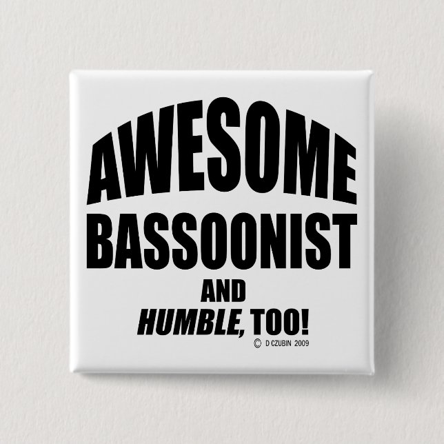 Bassoonist fantastisk knapp (Framsida)