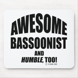 Bassoonist fantastisk musmatta