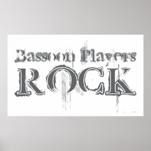 Bassospelare Sten Poster