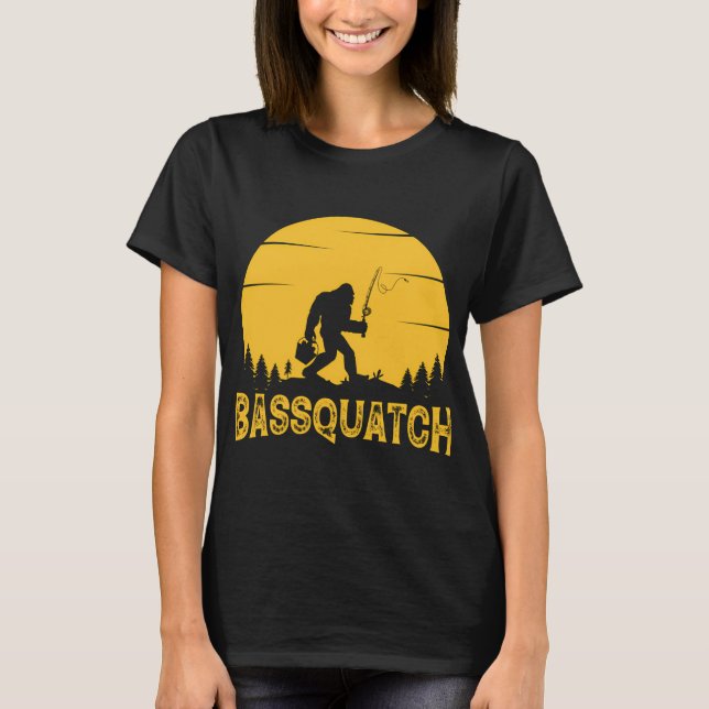 Bassquatch T Shirt (Framsida)