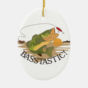 Basstastic! Julgransprydnad Keramik