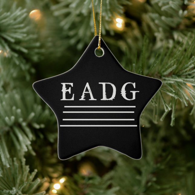 Basstuning Julgransprydnad Keramik (Träd)